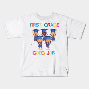 First Grade quarantine graduation shirt | First grade 2020 Kids T-Shirt